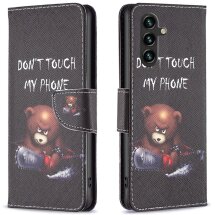 Чехол-книжка Deexe Color Wallet для Samsung Galaxy A16 (A165) - Bear: фото 1 из 7