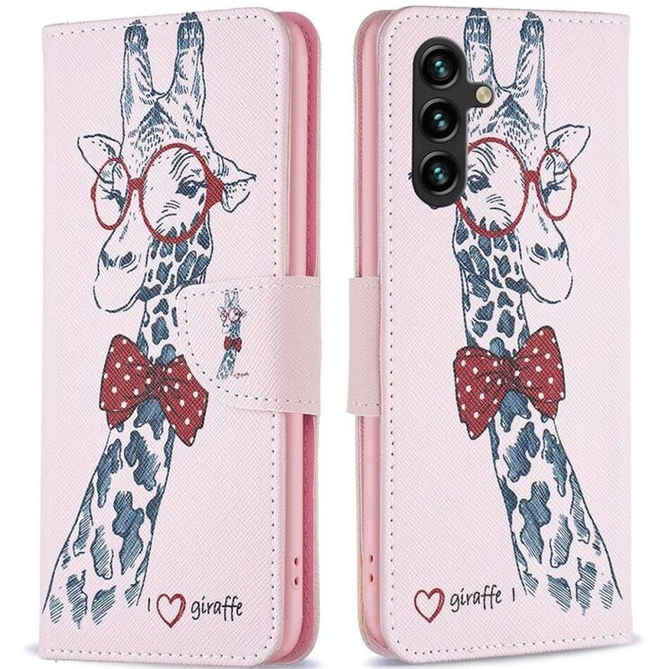 Чехол-книжка Deexe Color Wallet для Samsung Galaxy A35 (A356) - Giraffe: фото 1 из 4