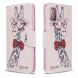 Чохол-книжка Deexe Color Wallet для Samsung Galaxy A51 (А515) - Adorable Giraffe Wearing Glasses (312565D). Фото 4 з 8