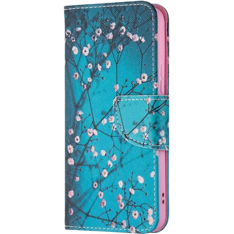 Чехол-книжка Deexe Color Wallet для Samsung Galaxy S22 (S901) - Plum Blossom: фото 2 из 8