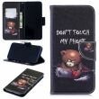 Чехол-книжка Deexe Color Wallet для Xiaomi Redmi Note 7 / Redmi Note 7 Pro - Bear And Its Warnings (219145J)