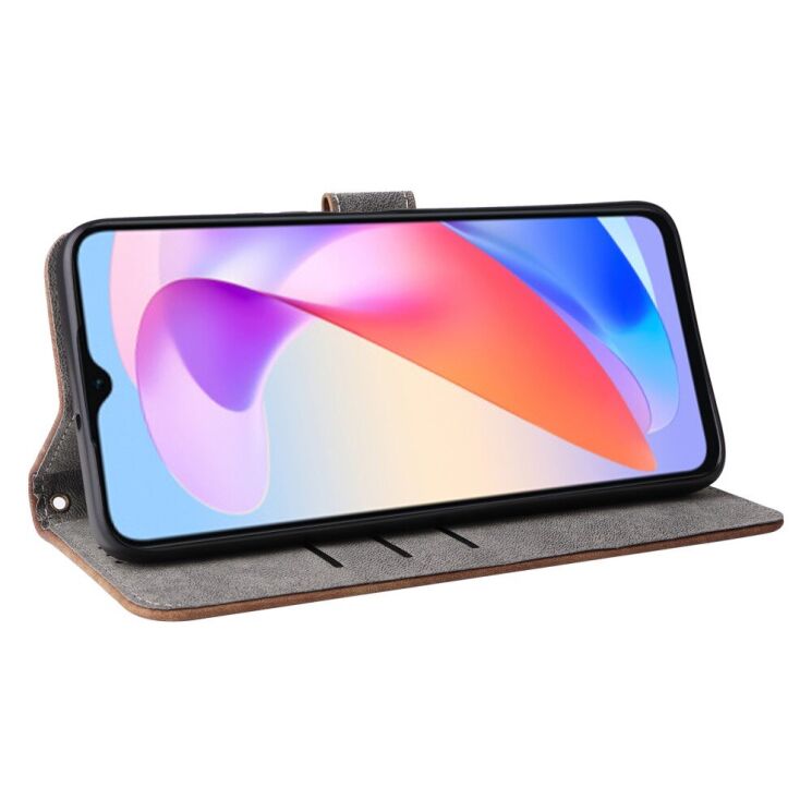 Чехол-книжка Deexe Delta Book для Honor X6a - Brown: фото 3 из 6