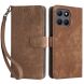 Чехол-книжка Deexe Delta Book для Honor X6a - Brown (337817Z). Фото 1 из 6