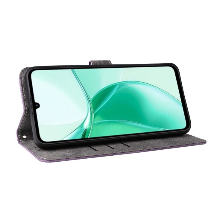 Чехол-книжка Deexe Delta Book для ZTE Blade A35 / Blade A55 - Purple: фото 3 из 7