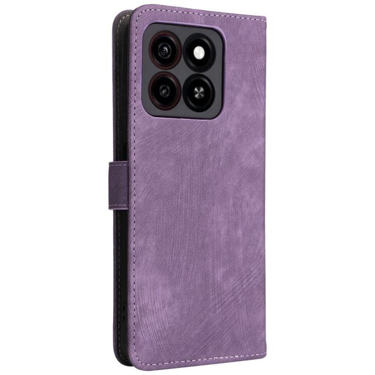 Чехол-книжка Deexe Delta Book для ZTE Blade A35 / Blade A55 - Purple: фото 6 из 7