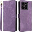 Чехол-книжка Deexe Delta Book для ZTE Blade A35 / Blade A55 - Purple (367715V)