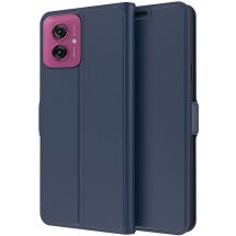 Чохол-книжка Deexe Faro Wallet для Motorola Moto G55 - Blue: фото 1 з 7