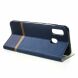 Чохол-книжка Deexe Lines Texture для Samsung Galaxy A20 (A205) / A30 (A305) - Blue (241202L). Фото 4 з 7
