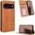 Чохол-книжка Deexe Retro Style для Google Pixel 11 / 11 Pro - Brown: фото 1 з 19