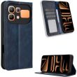 Чехол-книжка Deexe Retro Style для Infinix Note 60 / 60 Pro - Blue (409302L)