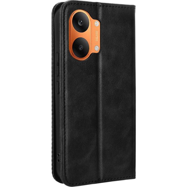 Чохол-книжка Deexe Retro Style для Xiaomi Poco X8 Pro Max - Black: фото 7 з 20