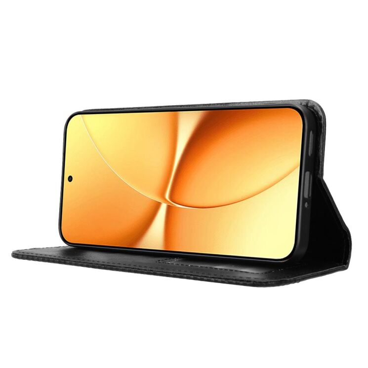 Чохол-книжка Deexe Retro Style для Xiaomi Poco X8 Pro Max - Black: фото 15 з 20