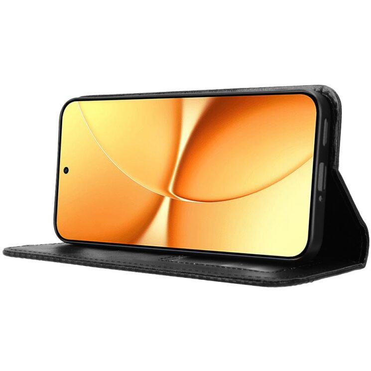 Чохол-книжка Deexe Retro Style для Xiaomi Poco X8 Pro Max - Black: фото 6 з 20