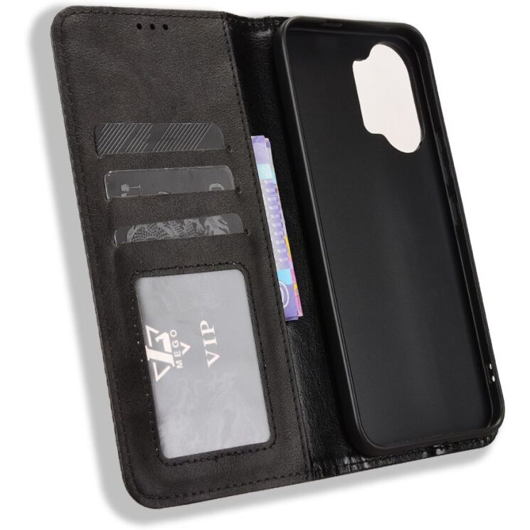 Чохол-книжка Deexe Retro Style для Xiaomi Poco X8 Pro Max - Black: фото 4 з 20