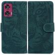 Чехол-книжка Deexe Tiger для Motorola Edge 50 Fusion - Green (354229G)