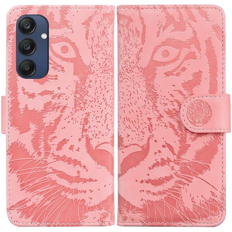 Чехол-книжка Deexe Tiger для Samsung Galaxy M35 (M356) - Pink: фото 1 из 7