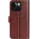 Чехол-книжка Deexe Wallet Style для Apple iPhone 15 - Brown (329503Z). Фото 5 из 9