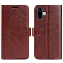 Чехол-книжка Deexe Wallet Style для Apple iPhone 16 Plus - Brown: фото 1 из 6