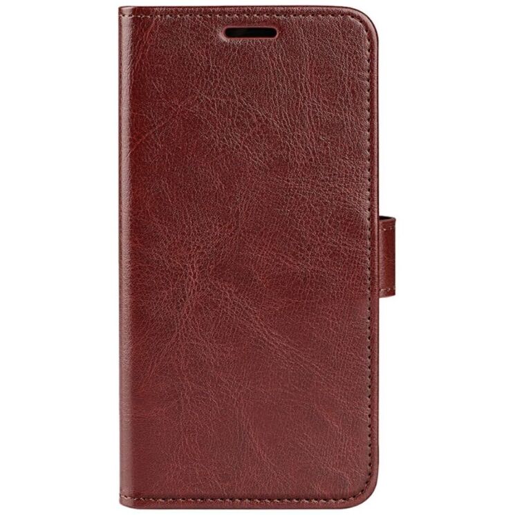 Чехол-книжка Deexe Wallet Style для Apple iPhone 16 Plus - Brown: фото 4 из 6