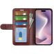 Чехол-книжка Deexe Wallet Style для Apple iPhone 16 Plus - Brown (360600Z). Фото 2 из 6