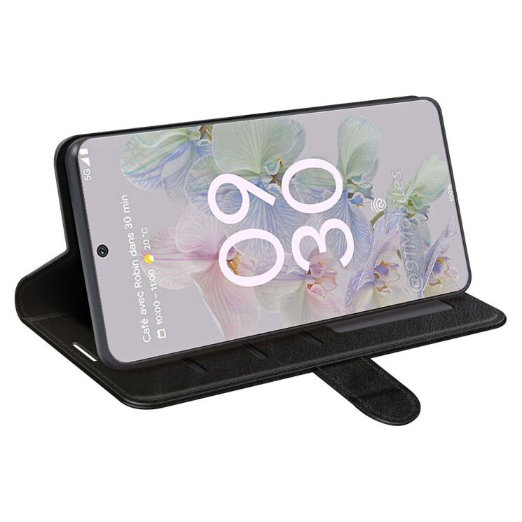 Чехол-книжка Deexe Wallet Style для Google Pixel 6a - Black: фото 8 из 11