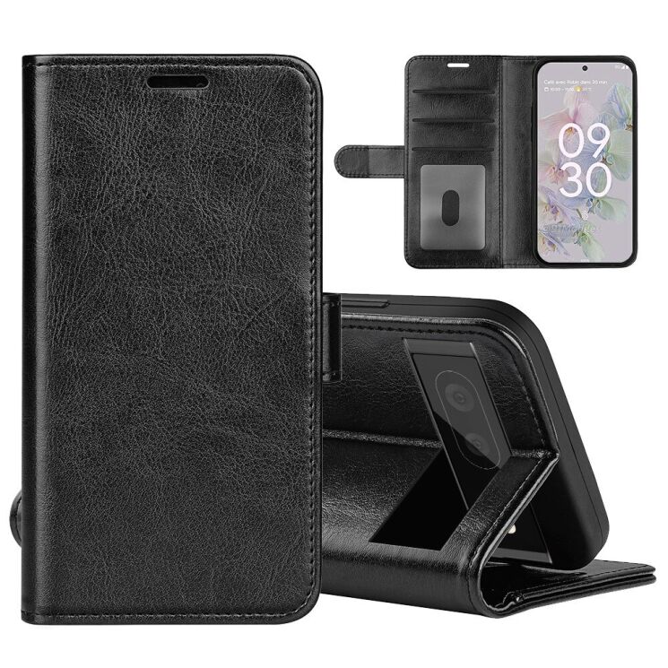 Чехол-книжка Deexe Wallet Style для Google Pixel 6a - Black: фото 9 из 11