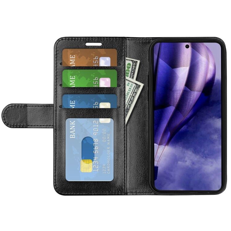 Чехол-книжка Deexe Wallet Style для HMD Skyline - Black: фото 2 из 8
