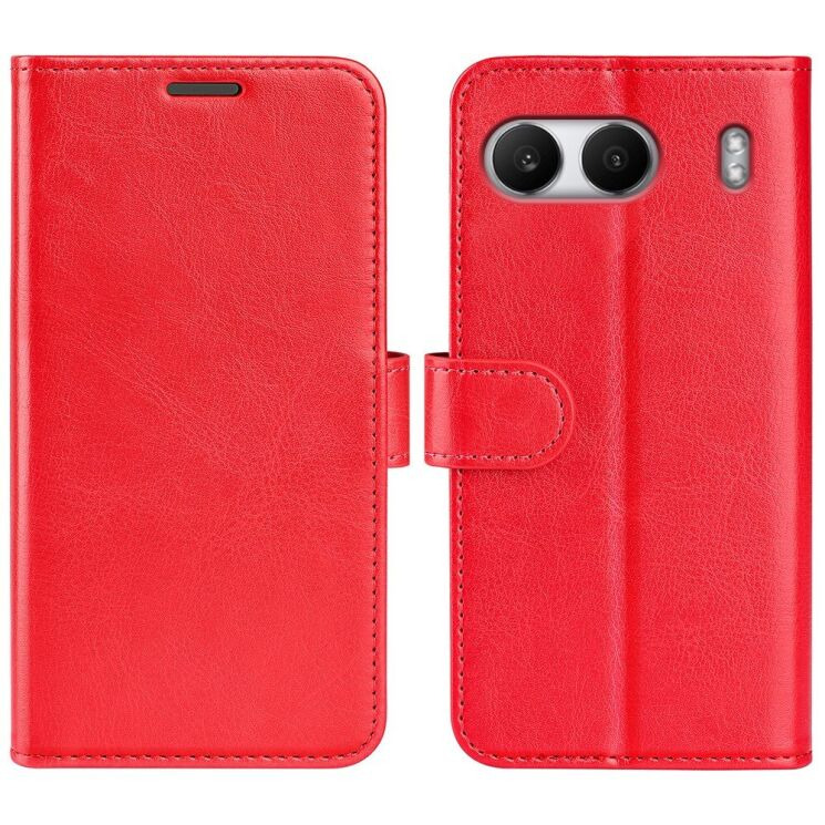 Чохол-книжка Deexe Wallet Style для OnePlus Nord 4 - Red: фото 1 з 10