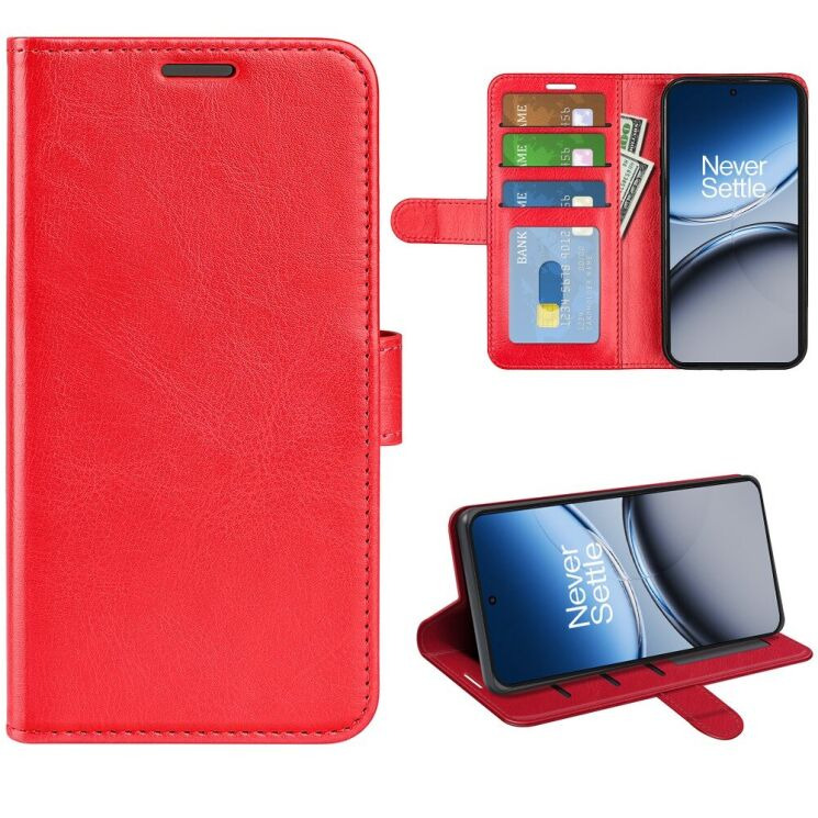Чохол-книжка Deexe Wallet Style для OnePlus Nord 4 - Red: фото 4 з 10
