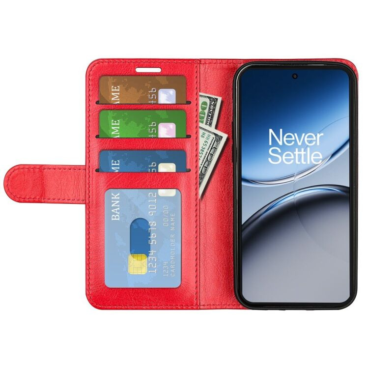 Чохол-книжка Deexe Wallet Style для OnePlus Nord 4 - Red: фото 2 з 10