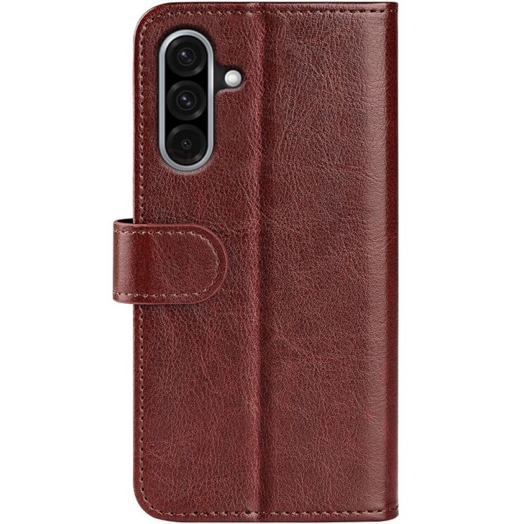 Чехол-книжка Deexe Wallet Style для Samsung Galaxy A36 (A366) - Brown: фото 5 из 6