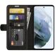 Чехол-книжка Deexe Wallet Style для Samsung Galaxy S21 FE (G990) - Black (230631B). Фото 5 из 8