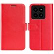 Чехол-книжка Deexe Wallet Style для Xiaomi 14 Pro - Red (342110R)