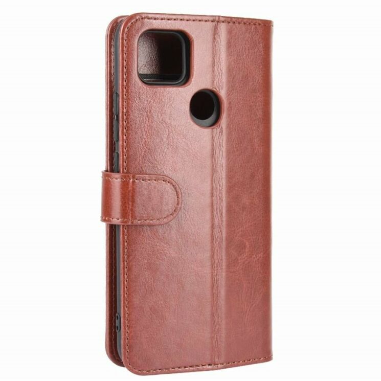 Чехол-книжка Deexe Wallet Style для Xiaomi Redmi 9C - Brown: фото 7 из 7