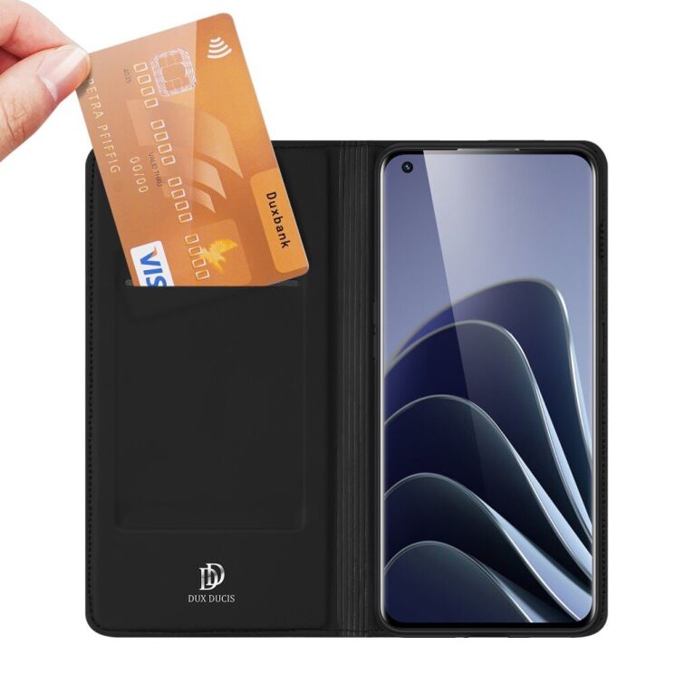 Чохол-книжка DUX DUCIS Skin Pro для OnePlus 10 Pro - Black: фото 5 з 21