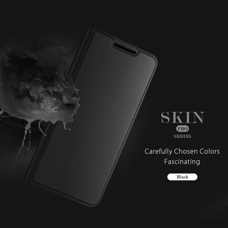 Чехол-книжка DUX DUCIS Skin Pro для OPPO Reno 6 Pro / 6 Pro Plus - Black: фото 10 из 14