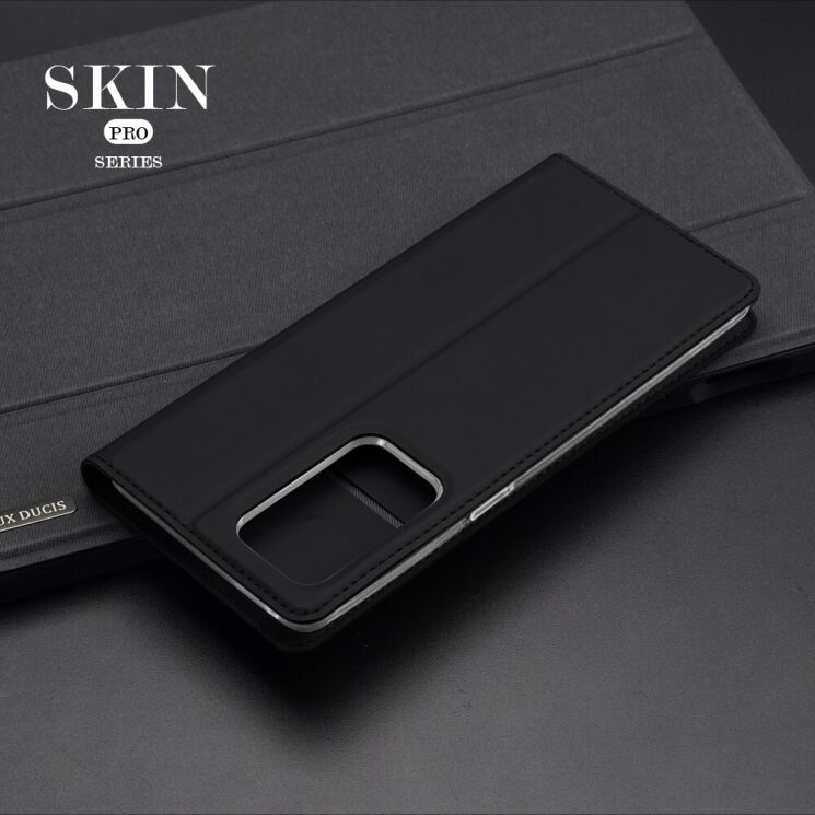 Чехол-книжка DUX DUCIS Skin Pro для OPPO Reno 6 Pro / 6 Pro Plus - Black: фото 13 из 14