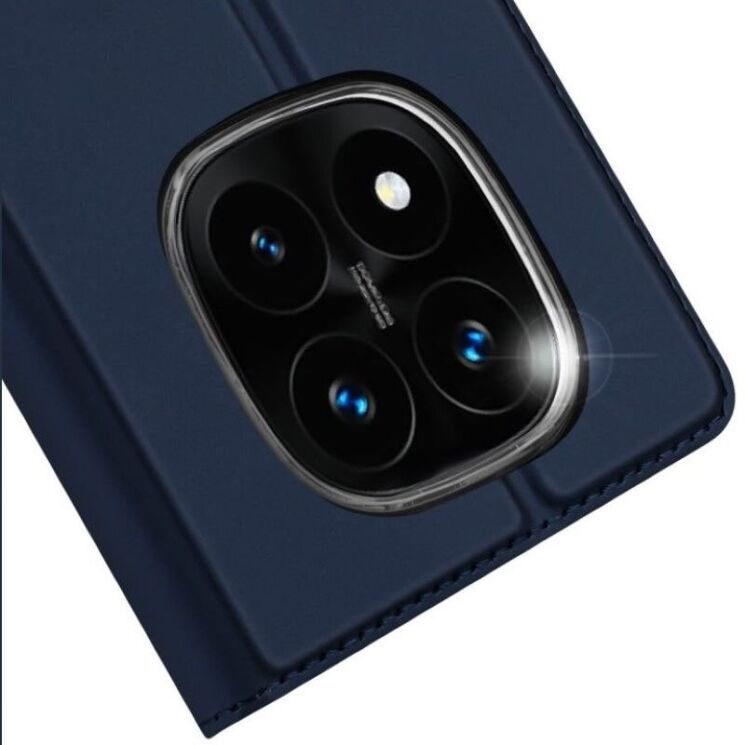 Чехол-книжка DUX DUCIS Skin Pro для Xiaomi Redmi Note 14 Pro Plus - Blue: фото 2 из 9