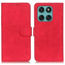 Чехол-книжка KHAZNEH Retro Wallet для Motorola Edge 60 / Edge 60 Pro / Edge 60 Fusion - Red: фото 1 из 8