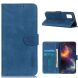 Чехол-книжка KHAZNEH Retro Wallet для Realme 7 Pro - Blue (250615L). Фото 1 из 10