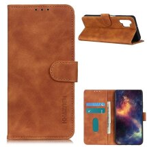 Чохол-книжка KHAZNEH Retro Wallet для Samsung Galaxy A32 - Brown: фото 1 з 10