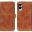 Чехол-книжка KHAZNEH Retro Wallet для Samsung Galaxy S25 Edge (S937) - Brown (377502Z)