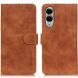 Чехол-книжка KHAZNEH Retro Wallet для Samsung Galaxy S25 Edge (S937) - Brown (377502Z). Фото 1 из 8