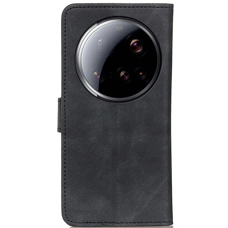 Чехол-книжка KHAZNEH Retro Wallet для Xiaomi 15 Ultra - Black: фото 5 из 8