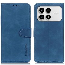Чохол-книжка KHAZNEH Retro Wallet для Xiaomi Poco F8 Pro - Blue: фото 1 з 8