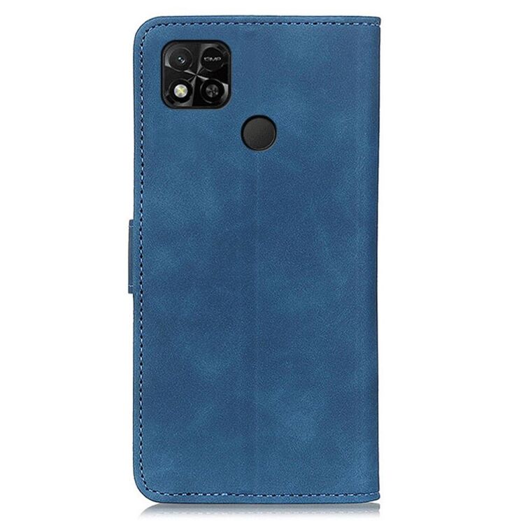 Чехол-книжка KHAZNEH Retro Wallet для Xiaomi Redmi 10A / Redmi 9C - Blue: фото 3 из 10