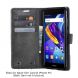 Чехол-книжка MUXMA Canvas Diary для Sony Xperia XZ2 Compact - Grey (179411H). Фото 7 из 14