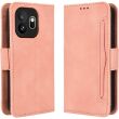 Чехол-книжка с карманами Deexe Wallet Stand для OnePlus 15T - Pink (410403P)