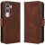 Чохол-книжка з кишеньками Deexe Wallet Stand для Realme C100i - Brown: фото 1 з 15