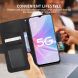 Чехол-книжка с карманами Deexe Wallet Stand для Xiaomi Redmi Note 17 Pro - Red (429505R). Фото 15 из 17